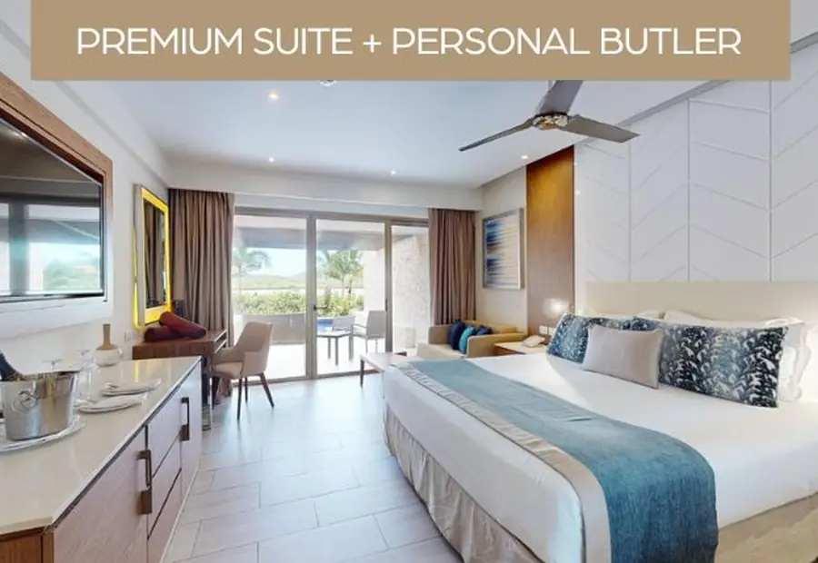 Junior Suite Swim-Out, Diamond Club — Bedroom